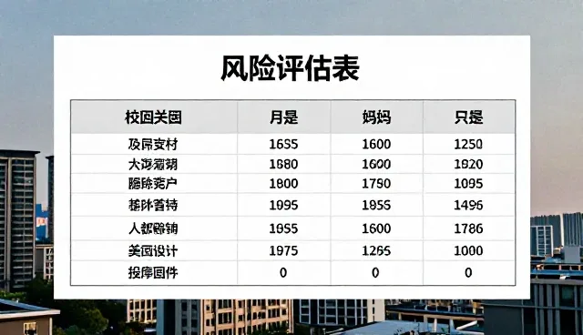 风险评估与报告适用条件的比较与取舍